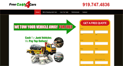 Desktop Screenshot of freecash4cars.com