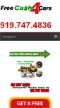 Mobile Screenshot of freecash4cars.com
